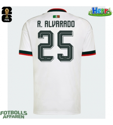 Mexiko Roberto Alvarado #25 Bortatröja VM 2026 Kortärmad
